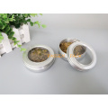 100ml Aluminum Cosmetic Cream Jar with Pet Window Cover (PPC-ATC-100)